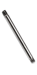 Zeige Details für Titan Zungen Piercing Schmuck Stab in 1,6 x 4-22 mm Bild von Titan Zungen Piercing Schmuck Stab in 1,6 x 4-22 mm
