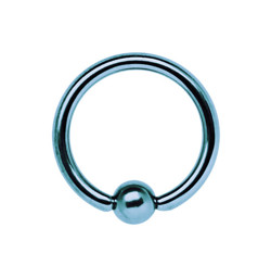 Zeige Details für Piercing Schmuck Stahl 316L Ring eloxiert 1,2 x 8, 10 mm Bild von Piercing Schmuck Stahl 316L Ring eloxiert 1,2 x 8, 10 mm