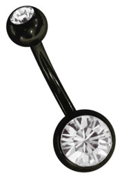 Zeige Details für Piercing Banane Stahl PVD schwarz 1,6 x 8, 10, 12, 14  mm Bild von Piercing Banane Stahl PVD schwarz 1,6 x 8, 10, 12, 14  mm