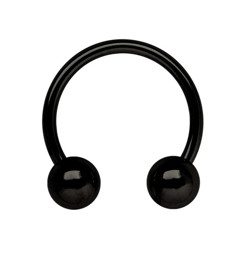 Zeige Details für CBR Circular Piercing Ring Stahl PVD schwarz in 1,6 mm mit Kugeln Bild von CBR Circular Piercing Ring Stahl PVD schwarz in 1,6 mm mit Kugeln