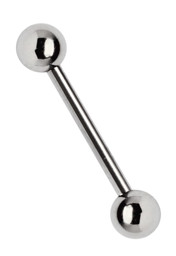 Zeige Details für Piercing Schmuck Stab Stahl 316L 1,6 x 6 - 22 mm + 2 Stahl Kugeln Bild von Piercing Schmuck Stab Stahl 316L 1,6 x 6 - 22 mm + 2 Stahl Kugeln