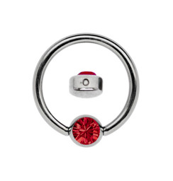 Zeige Details für Titan Piercing Lippenbändchen mit Stein, 3 od. 4 mm Ø, flach Bild von Titan Piercing Lippenbändchen mit Stein, 3 od. 4 mm Ø, flach