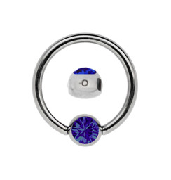 Zeige Details für Titan Klemmverschluss Stein, 3 od. 4 mm Ø, Kugel abgeflacht Bild von Titan Klemmverschluss Stein, 3 od. 4 mm Ø, Kugel abgeflacht