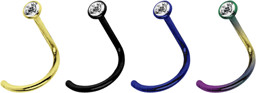 Zeige Details für Piercing Stahl Set mit 4 Nasenstecker + Spirale und 2,0 mm Stein Bild von Piercing Stahl Set mit 4 Nasenstecker + Spirale und 2,0 mm Stein