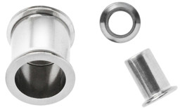 Zeige Details für Titan Piercing Flesh Tunnel mit Innengewinde von 2-6 mm Ø Bild von Titan Piercing Flesh Tunnel mit Innengewinde von 2-6 mm Ø