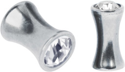 Zeige Details für Plugs und Dehnstäbe Titan Piercing Plug mit Zirkonia von 3-6 mm Bild von Plugs und Dehnstäbe Titan Piercing Plug mit Zirkonia von 3-6 mm