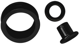 Zeige Details für Ohrpiercing Schmuck Tunnel Stahl PVD schwarz in 3-16 mm Bild von Ohrpiercing Schmuck Tunnel Stahl PVD schwarz in 3-16 mm