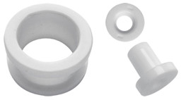 Zeige Details für Ohrpiercing Schmuck Acryl Flesh Tunnel in weiß, 3-16 mm Bild von Ohrpiercing Schmuck Acryl Flesh Tunnel in weiß, 3-16 mm