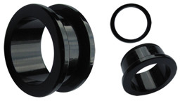 Zeige Details für Ohr Piercing Schmuck Acryl Flesh Tunnel in schwarz Bild von Ohr Piercing Schmuck Acryl Flesh Tunnel in schwarz