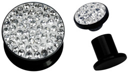Zeige Details für Acryl Ohr Piercing Schmuck Epoxy Plug, schraubbar, in 6-16 mm Bild von Acryl Ohr Piercing Schmuck Epoxy Plug, schraubbar, in 6-16 mm