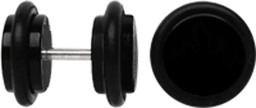 Zeige Details für Acryl Ohr Piercing Schmuck Fake Plug schwarz + Stab in 1,2 mm Bild von Acryl Ohr Piercing Schmuck Fake Plug schwarz + Stab in 1,2 mm