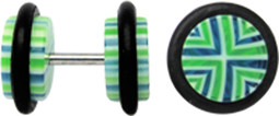 Zeige Details für Acryl Ohr Piercing Schmuck Fake Plug, Kreuz + Stab in 1,2mm Bild von Acryl Ohr Piercing Schmuck Fake Plug, Kreuz + Stab in 1,2mm