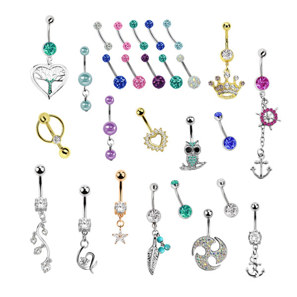 Bauchnabelpiercing Schmuck