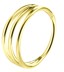 Bild von Piercing Schmuck Segment Clicker 3er-Ring 316l Stahl Gold 1,2 mm