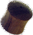 Bild von Ohrpiercing Schmuck Plug aus Holz in 20, 22, 25 mm