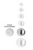 Bild von Titan Piercing Kugel 1,6 x 6 mm, Piercingschmuck Verschluss