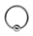 Bild von Brustpiercing Schmuck Titan Piercing Ring 1,6 x 14-18 mm