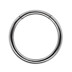 Bild von Piercing Schmuck Ring Smooth Segment Clicker Titan in 1,2 mm
