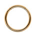 Bild von Piercing Ring Smooth Segment Clicker Stahl PVD Rose Gold 1,6 mm