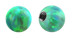 Bild von Kunst Opal Verschluss Kugel, synthetischer Opal in 1,6 x 5 mm
