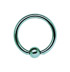 Bild von Piercing Schmuck Stahl 316L Ring eloxiert 1,2 x 8, 10 mm