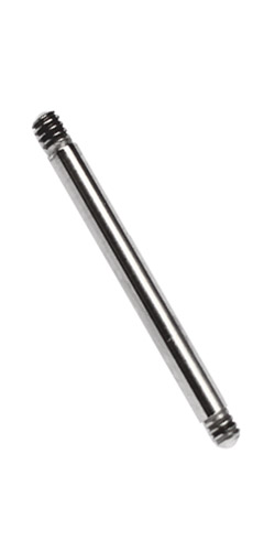 Bild von Titan Intim Piercing Schmuck Stab in 1,2 x 5-12 mm