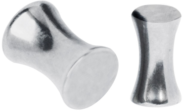 Bild von Plugs und Dehnstäbe Titan Piercing Plug von 4-6 mm Ø