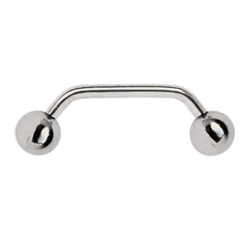 Bild von Surface Piercing Barbells Titan in 8-20 mm 45 Grad in 1,6 mm